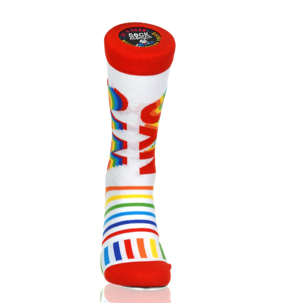 New York NYC Rainbow Step Letters