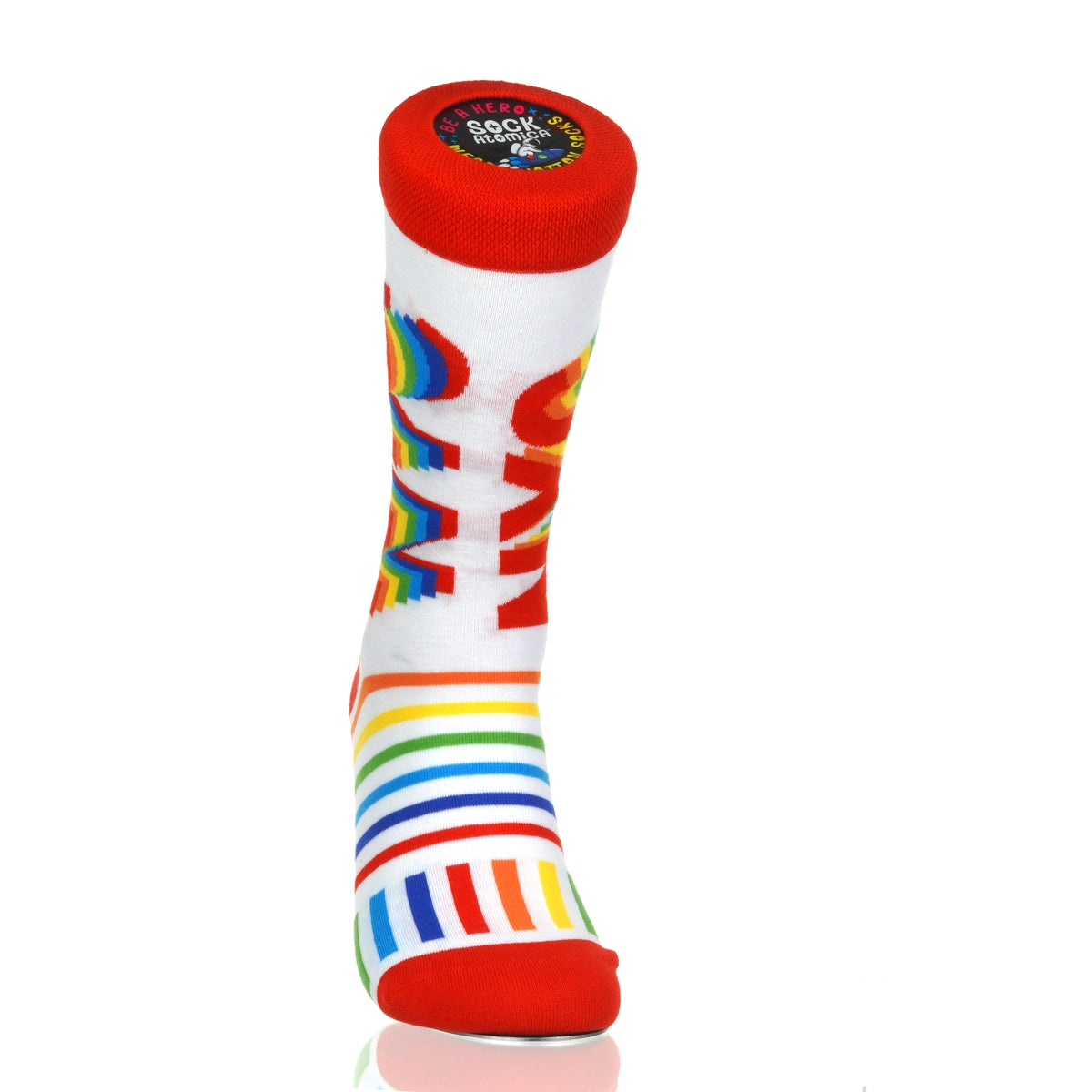 New York NYC Rainbow Step Letters