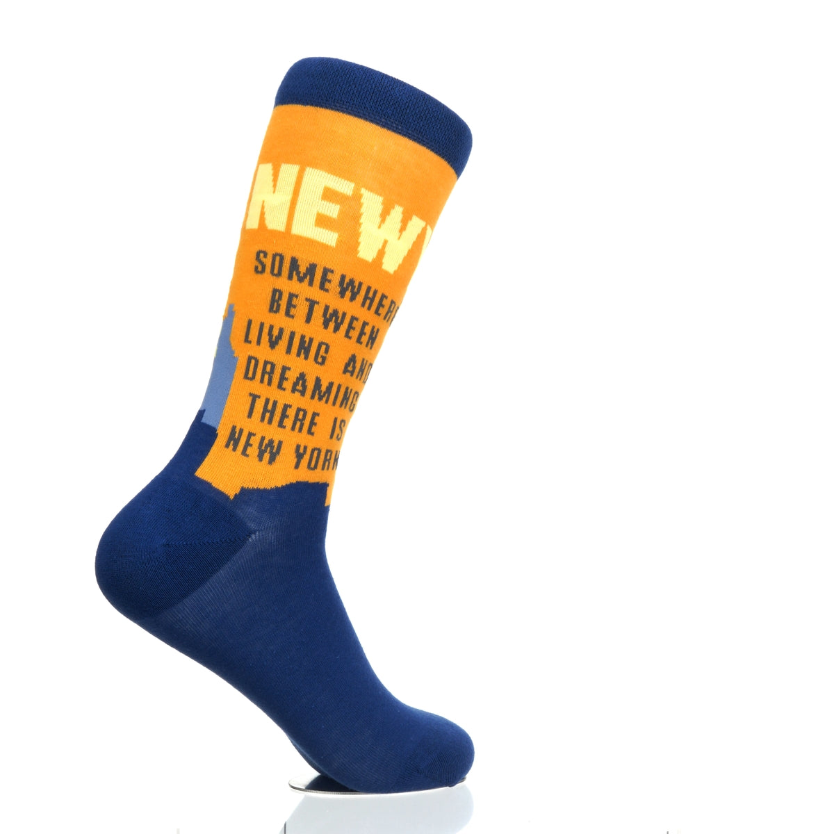 New York Quote Somewhere Between Living Dream