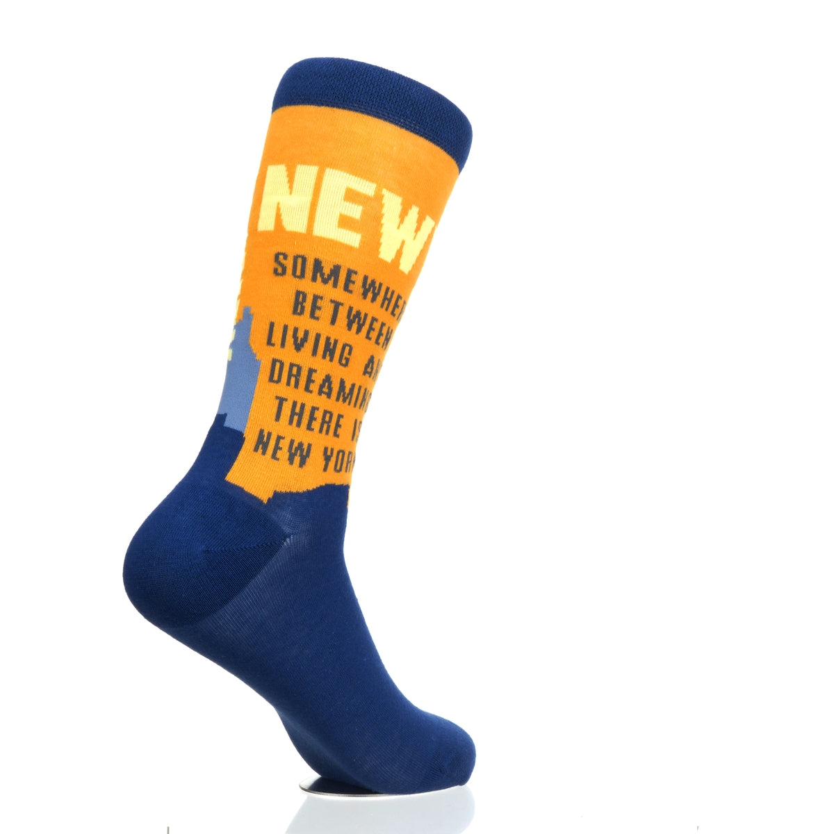 New York Quote Somewhere Between Living Dream