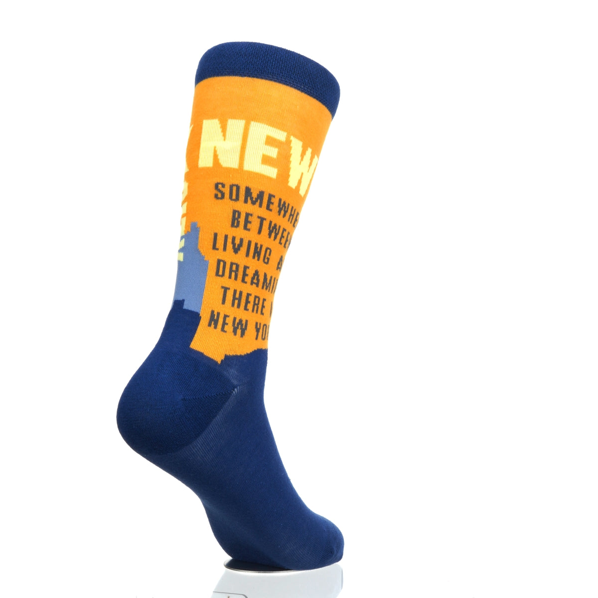 New York Quote Somewhere Between Living Dream