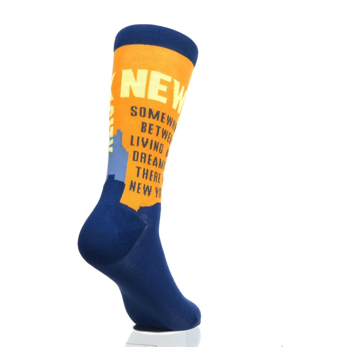 New York Quote Somewhere Between Living Dream