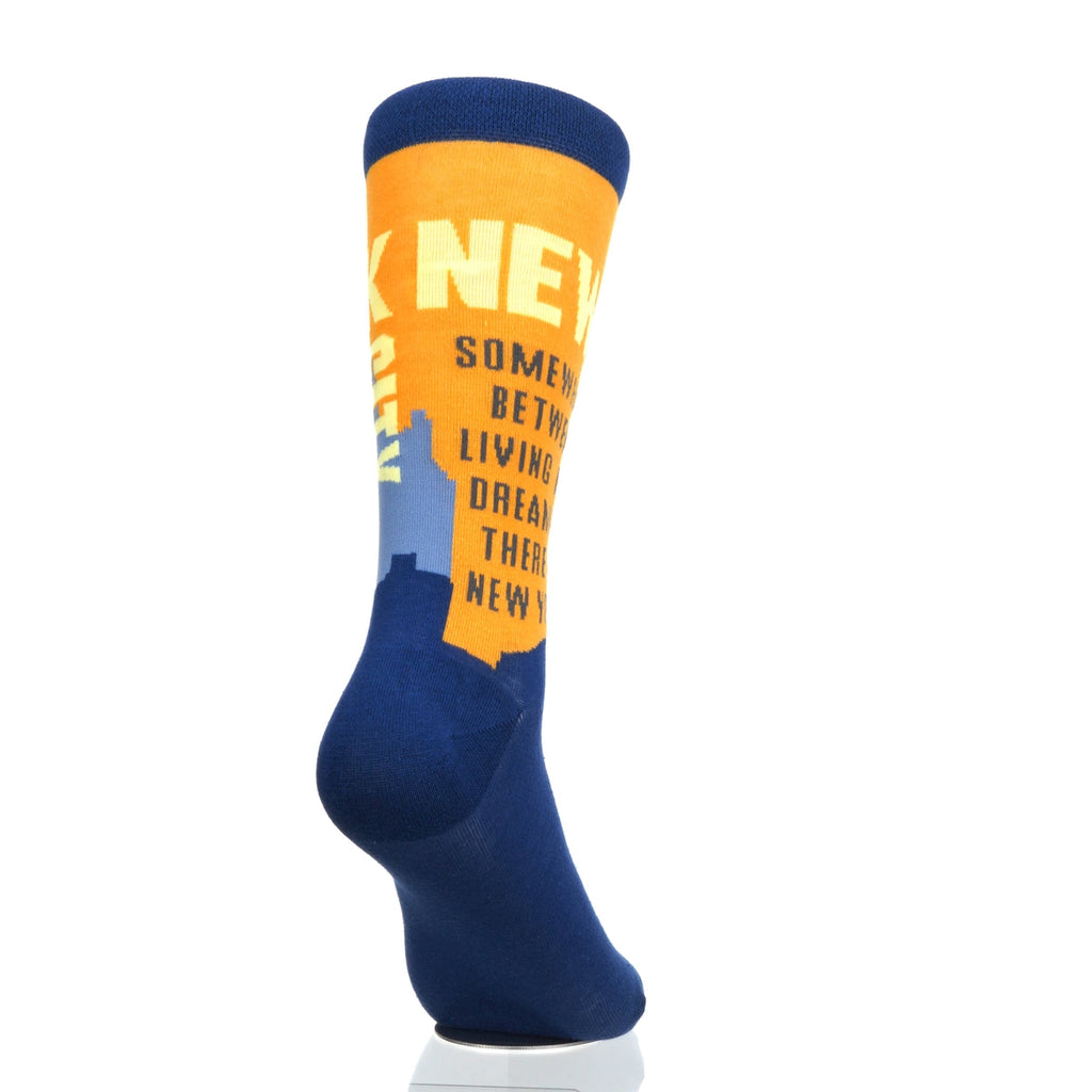 New York Quote Somewhere Between Living Dream