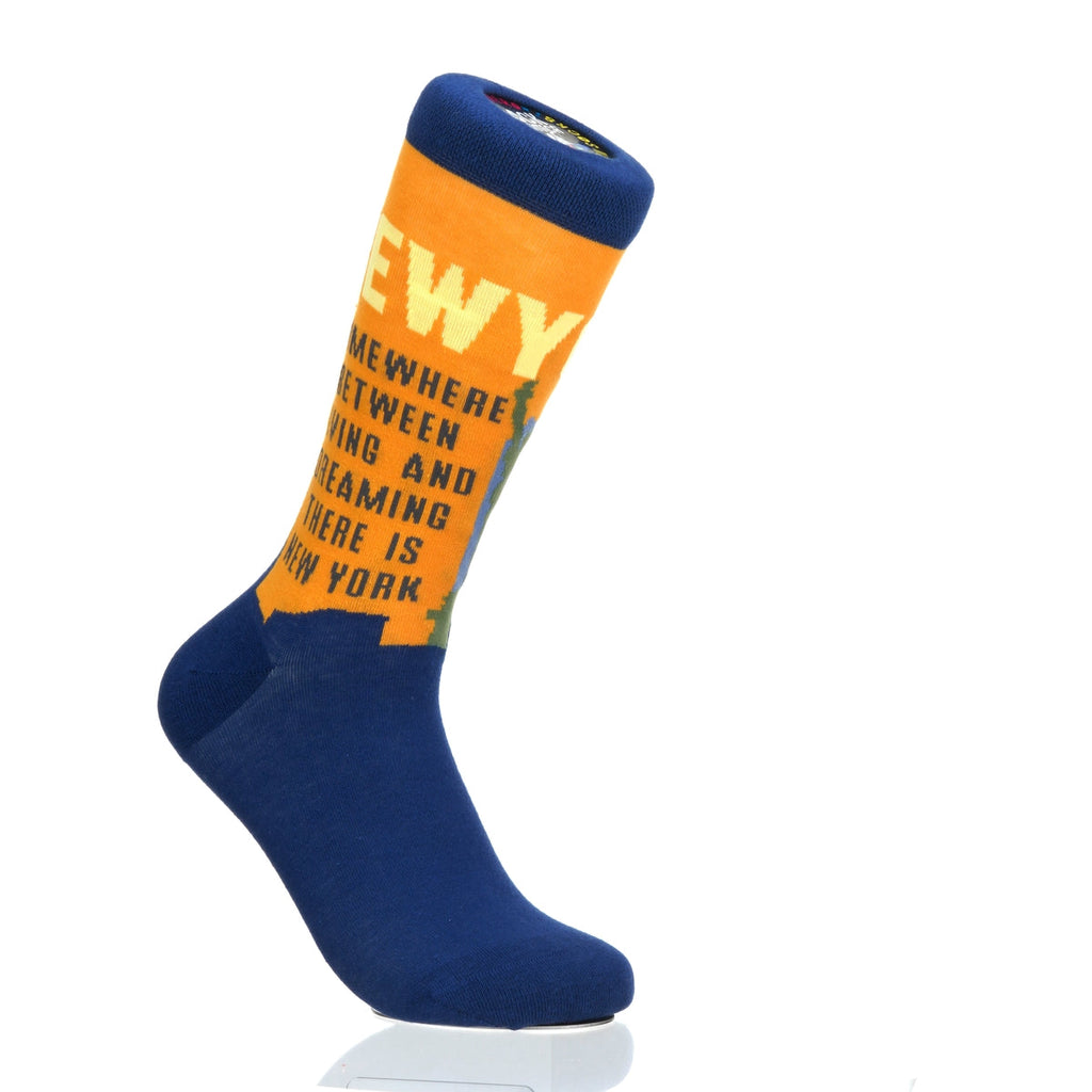 New York Quote Somewhere Between Living Dream