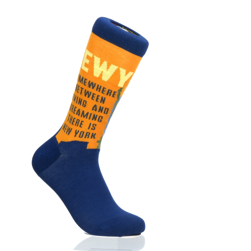 New York Quote Somewhere Between Living Dream