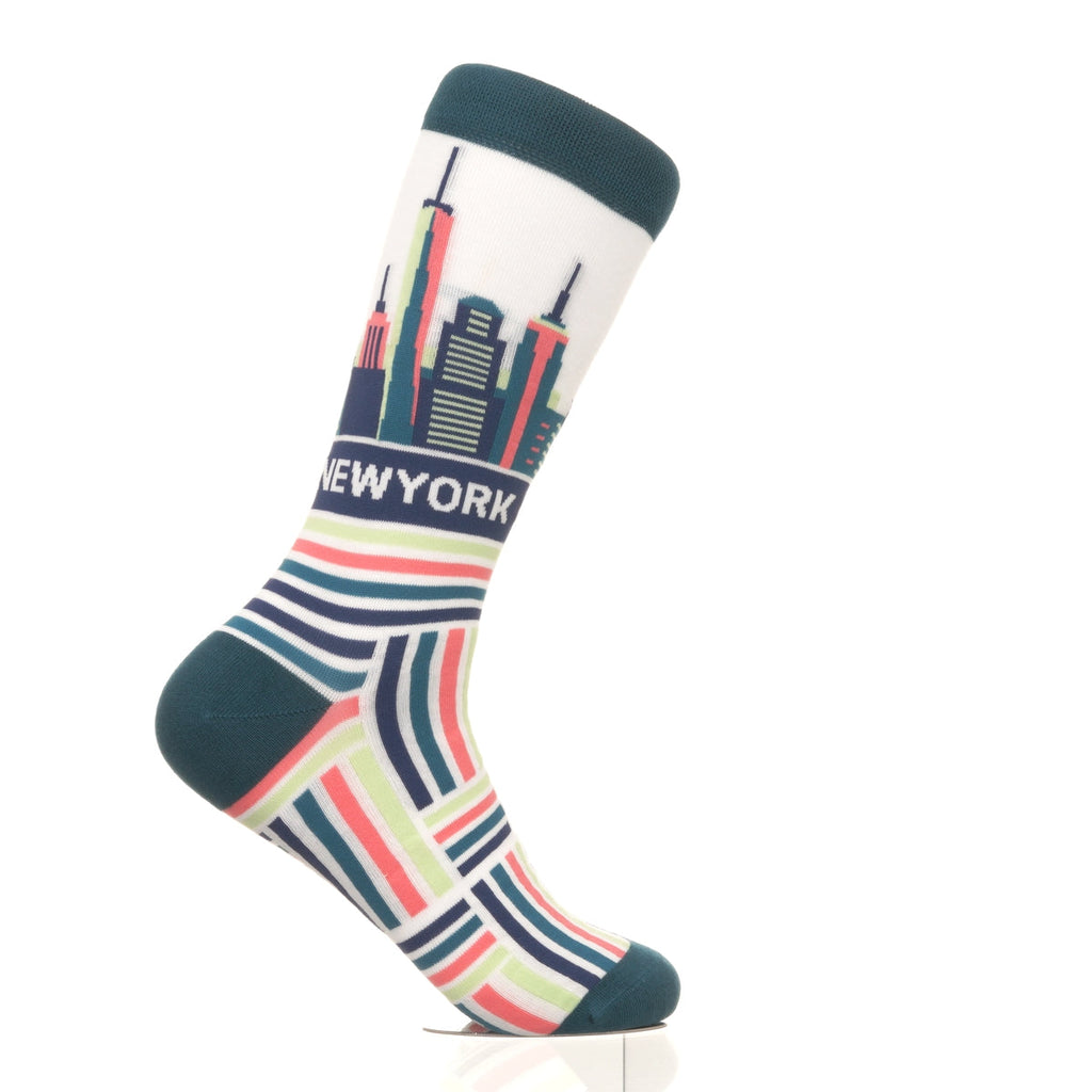 New York Skyline Hatch Pattern