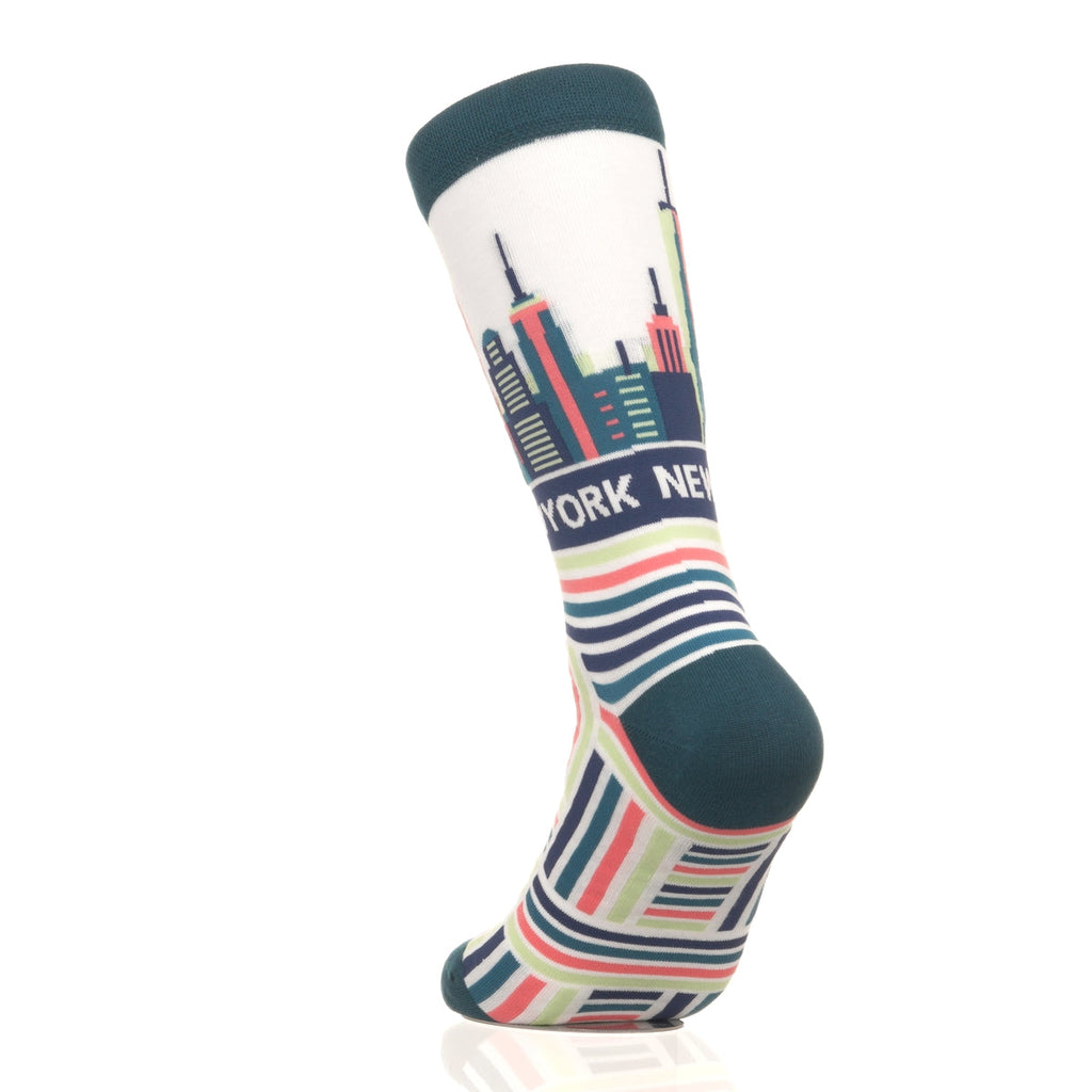 New York Skyline Hatch Pattern