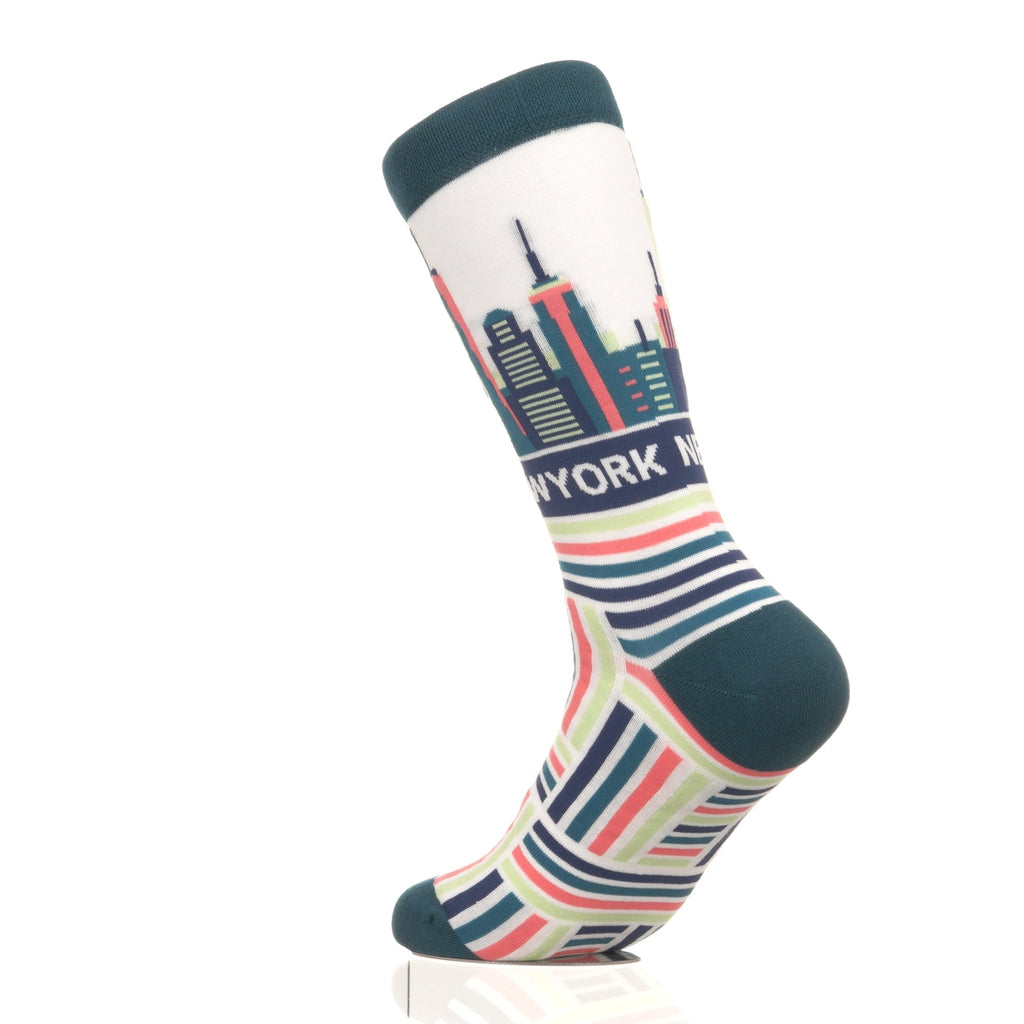 New York Skyline Hatch Pattern