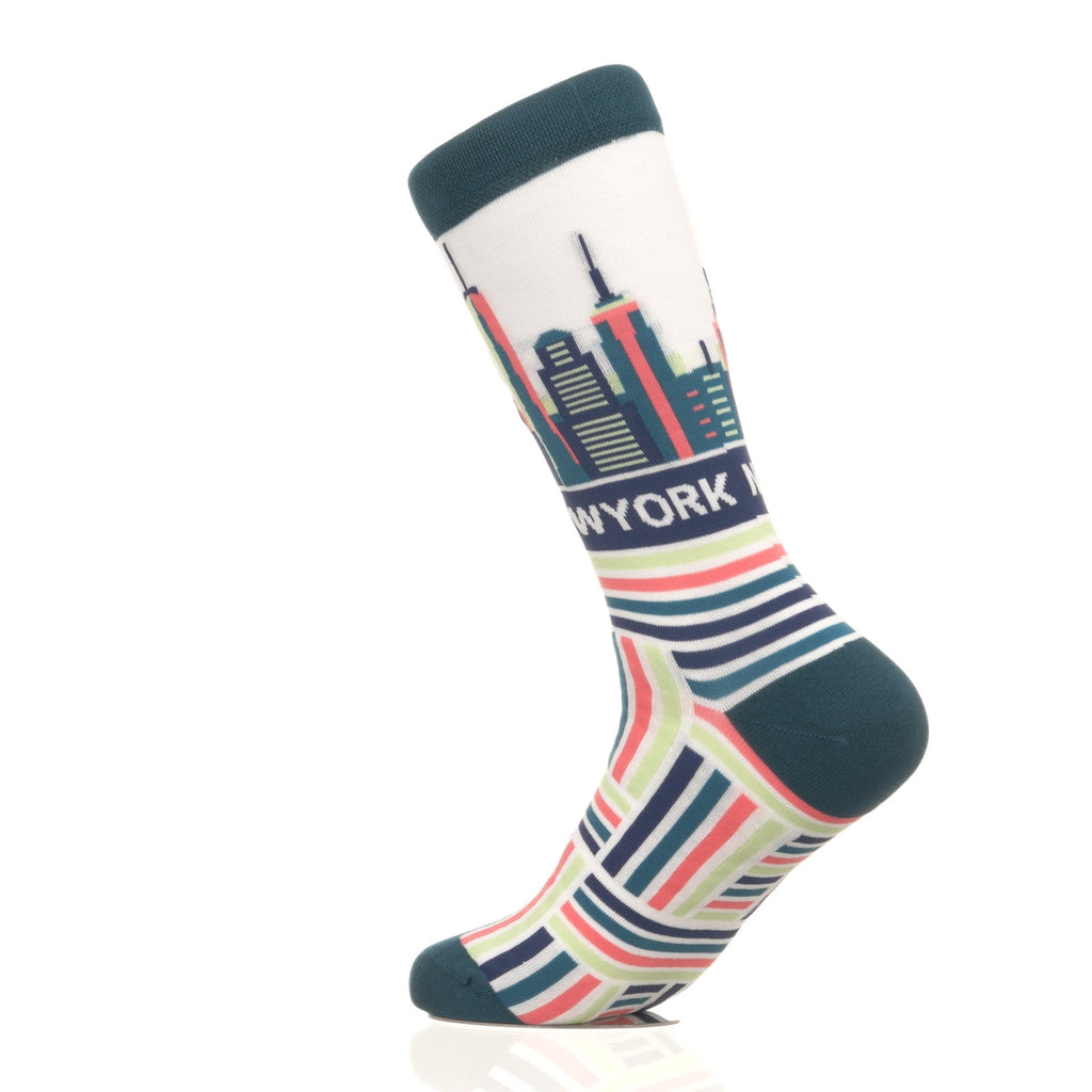 New York Skyline Hatch Pattern