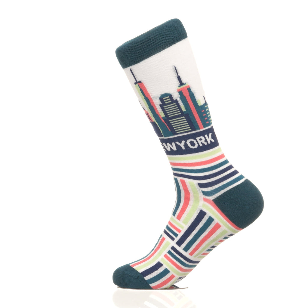 New York Skyline Hatch Pattern