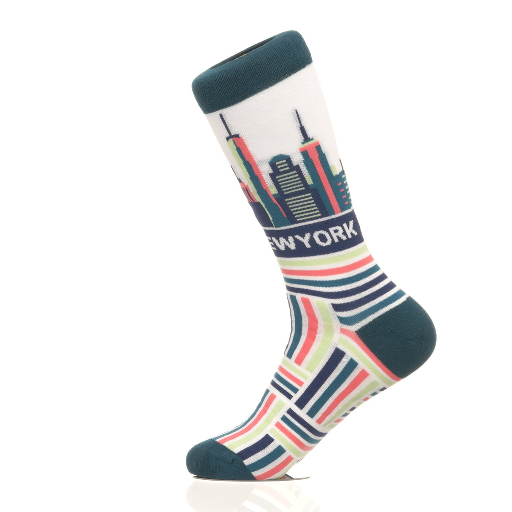 New York Skyline Hatch Pattern