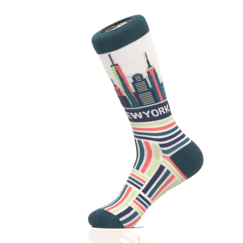 New York Skyline Hatch Pattern