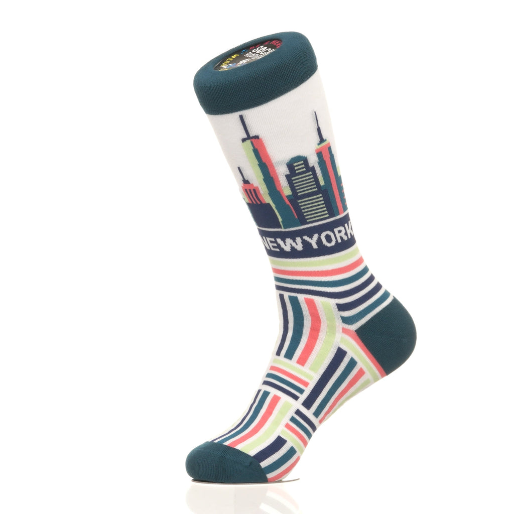 New York Skyline Hatch Pattern