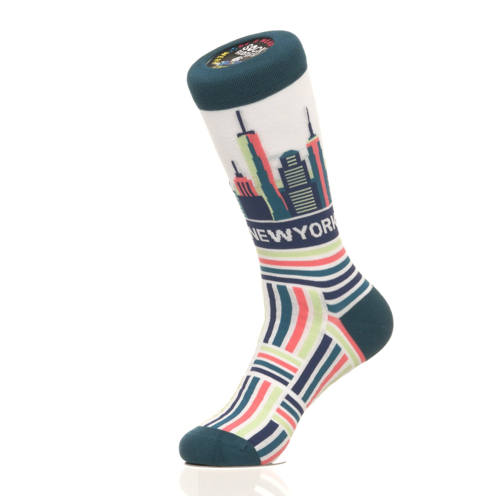 New York Skyline Hatch Pattern