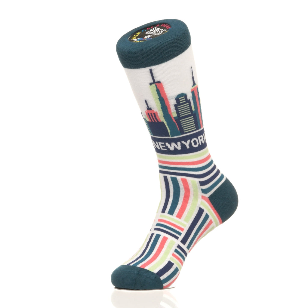 New York Skyline Hatch Pattern