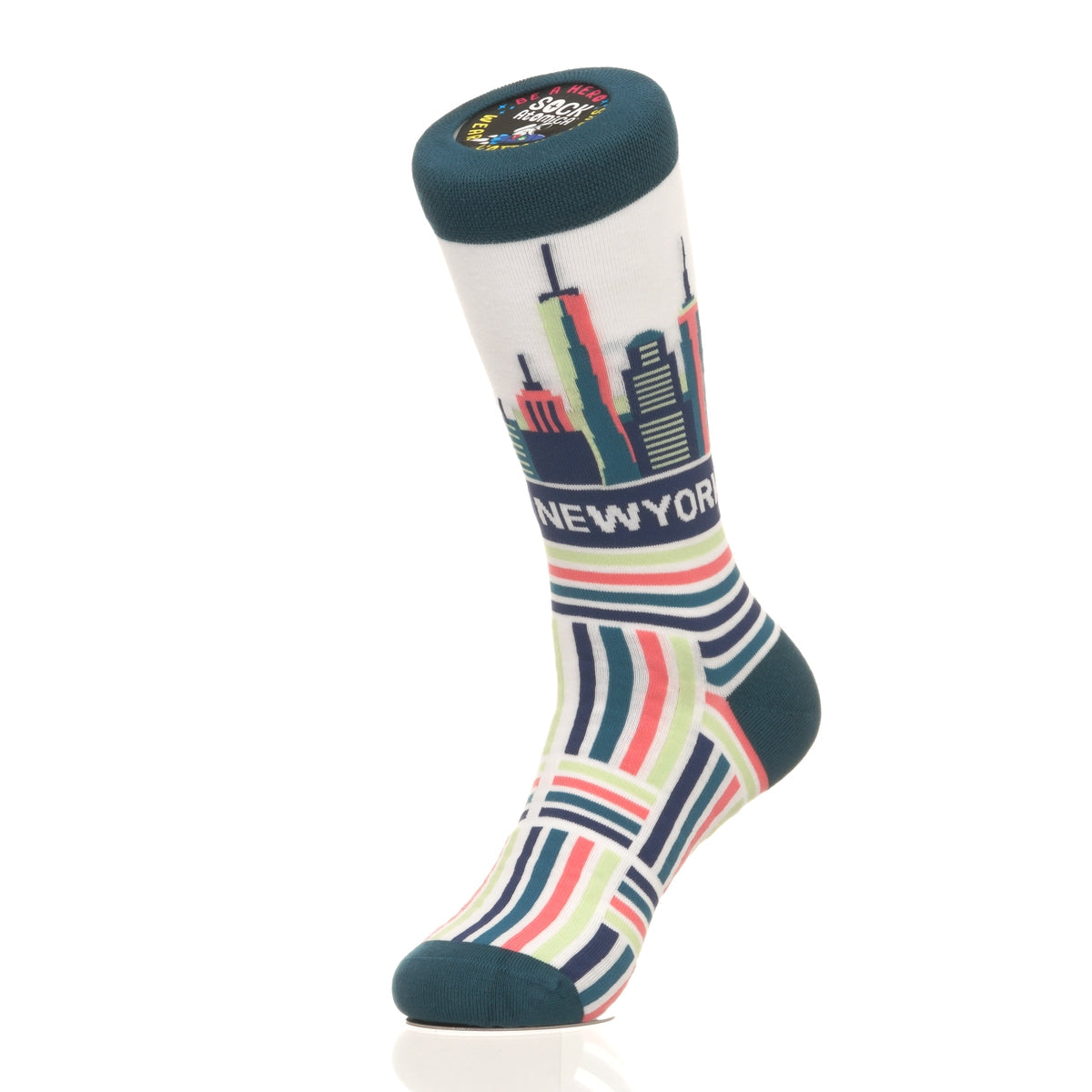 New York Skyline Hatch Pattern