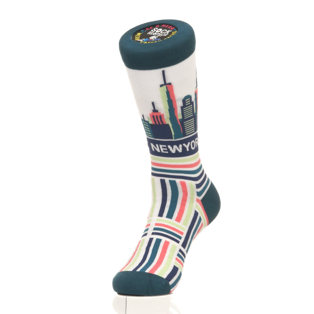 New York Skyline Hatch Pattern