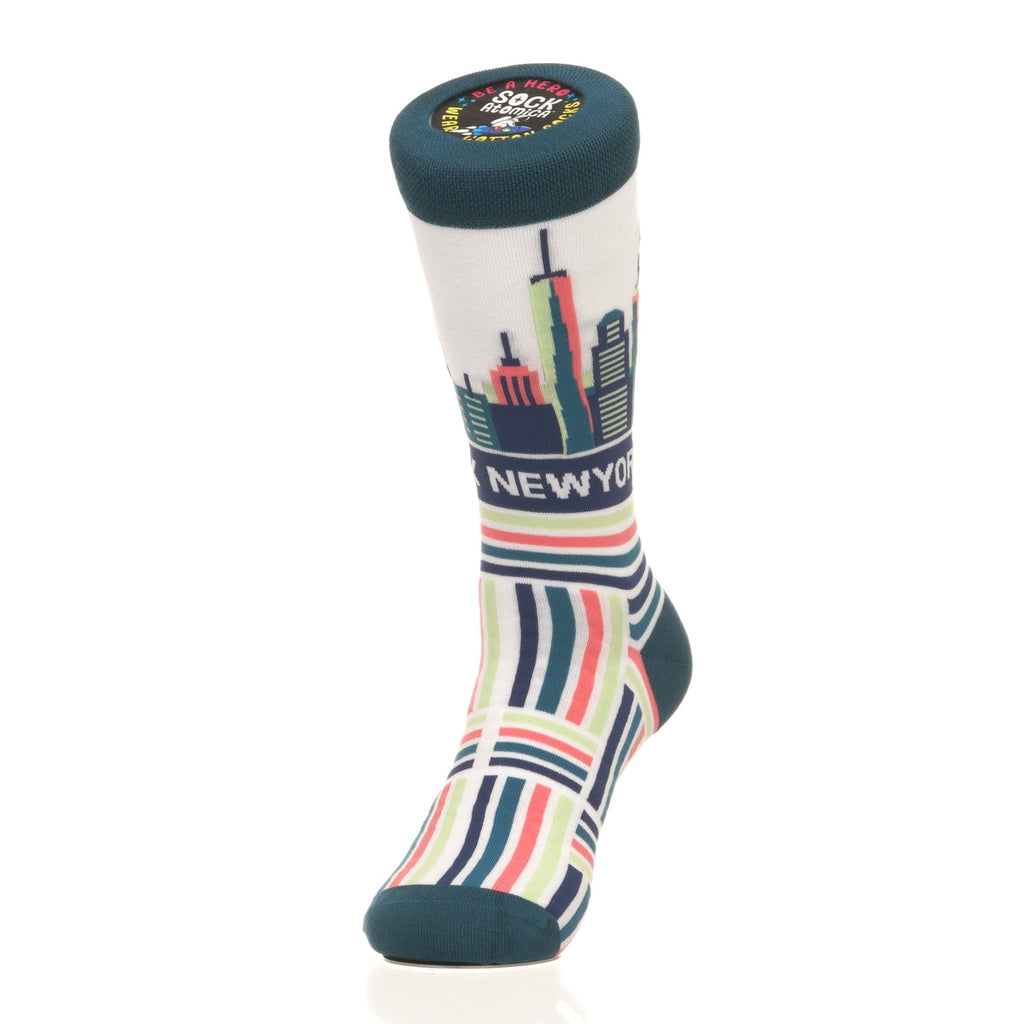 New York Skyline Hatch Pattern