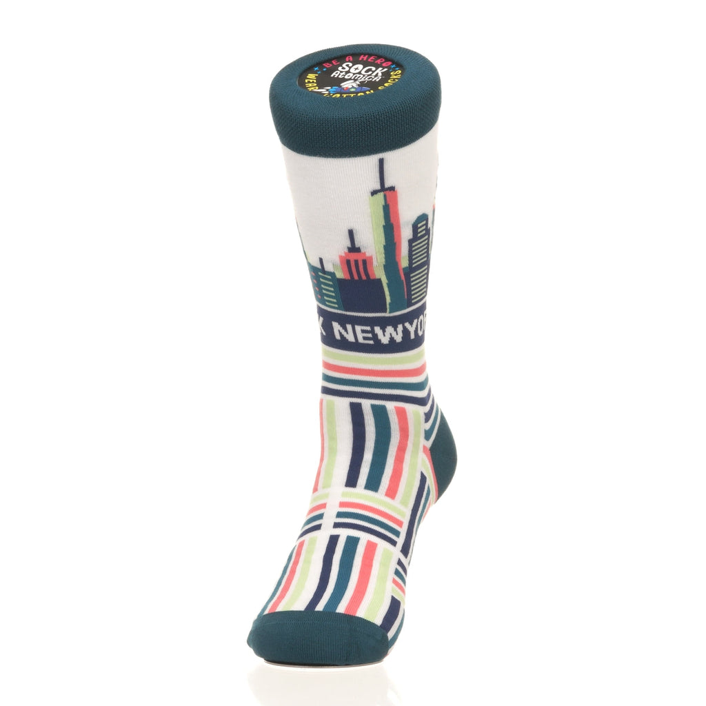 New York Skyline Hatch Pattern