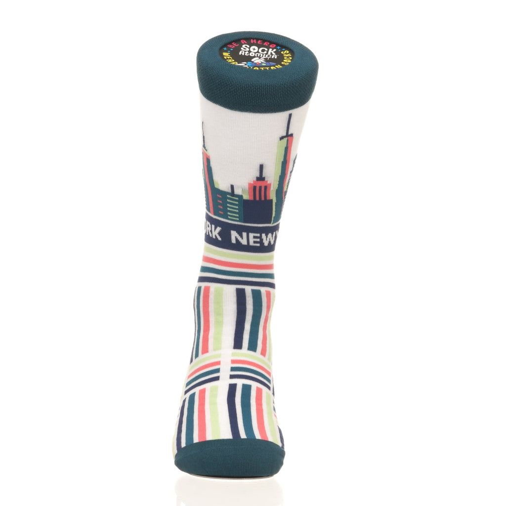 New York Skyline Hatch Pattern