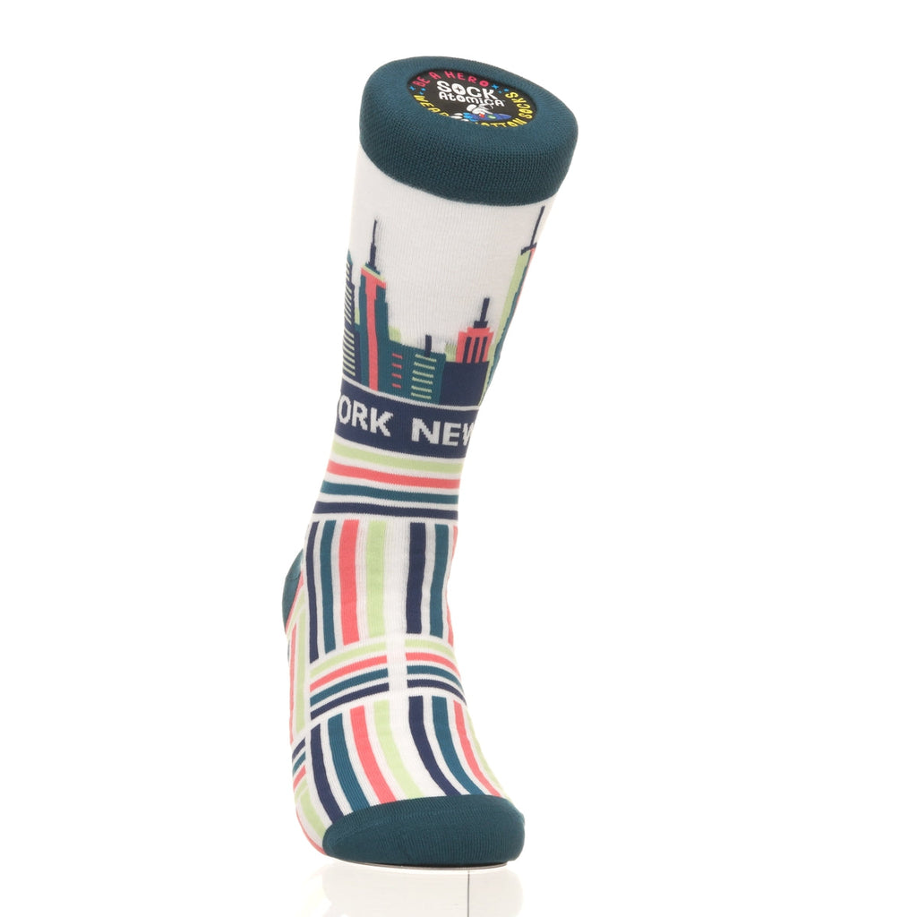 New York Skyline Hatch Pattern