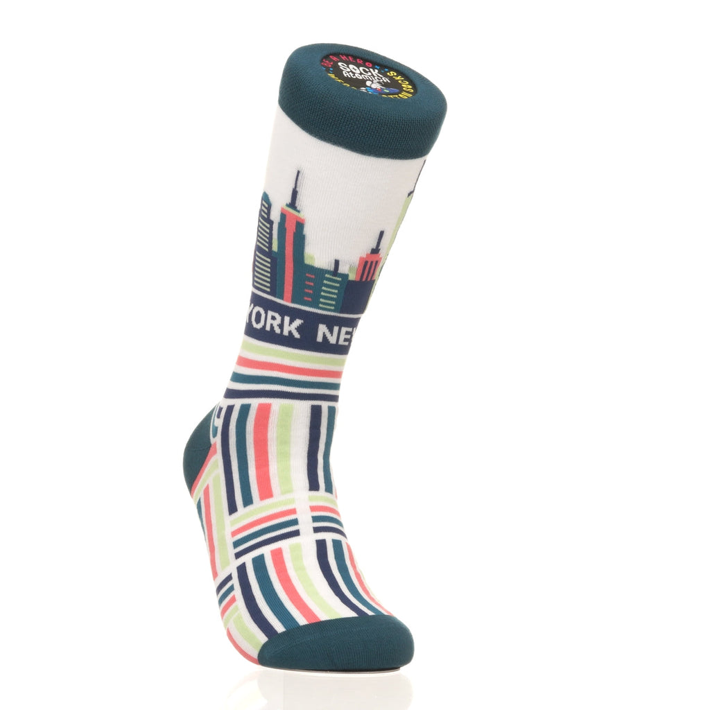 New York Skyline Hatch Pattern