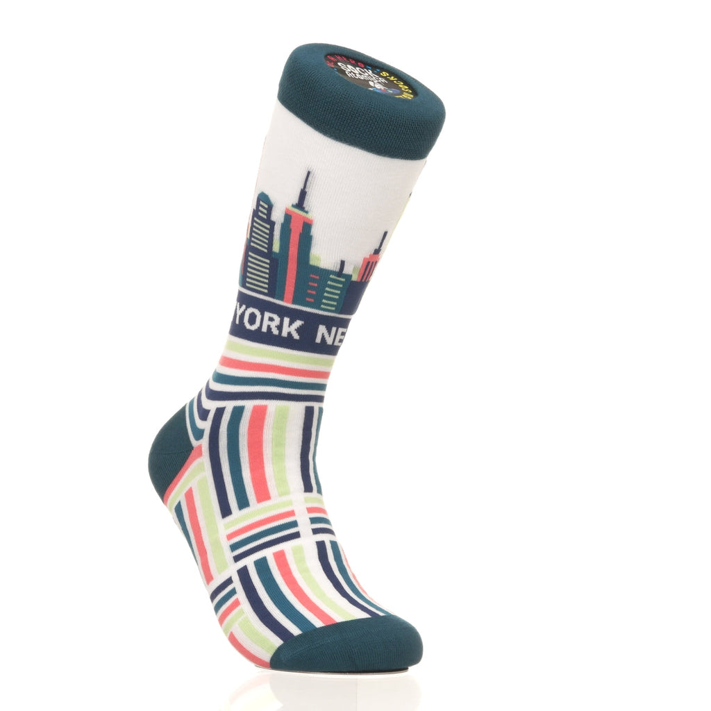 New York Skyline Hatch Pattern