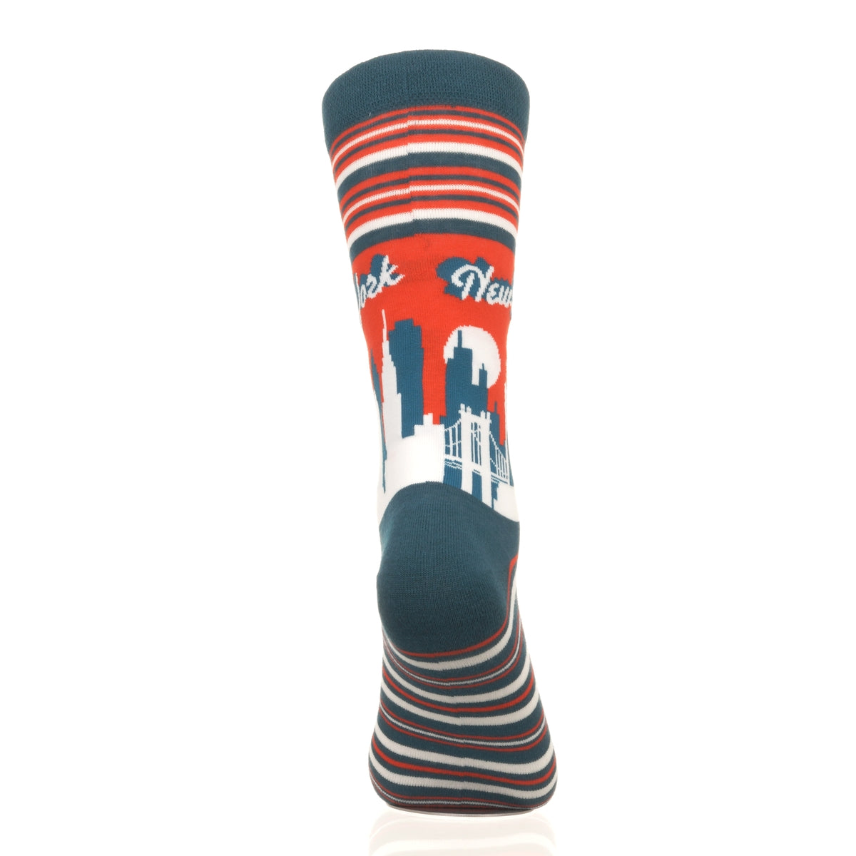 New York Skyline RedBlue