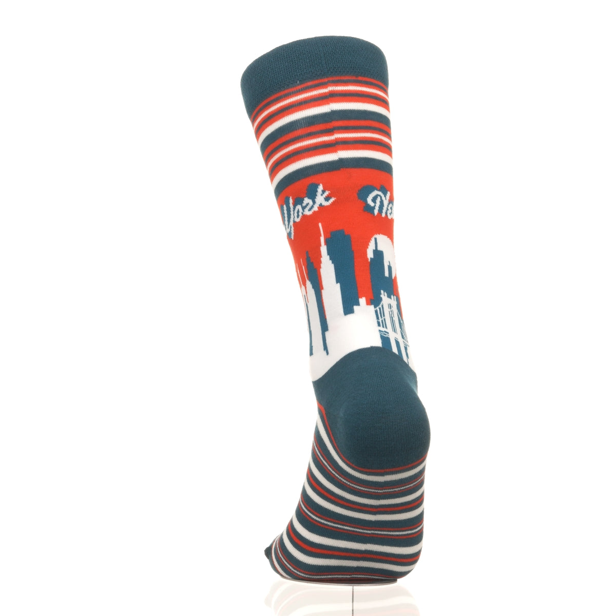 New York Skyline RedBlue