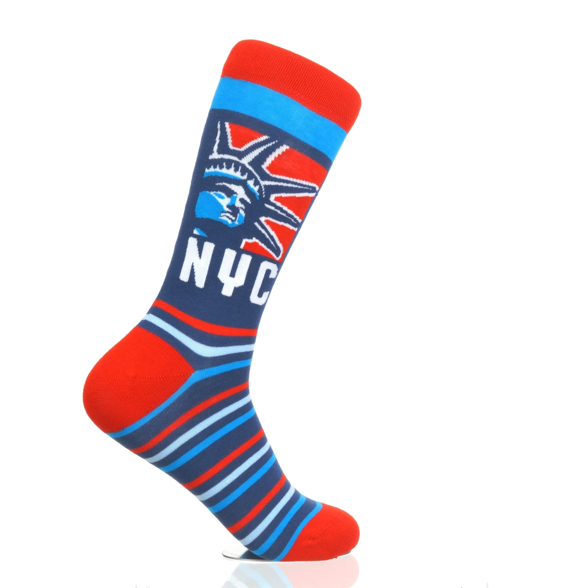 New York Statue Head RedWhiteBlue