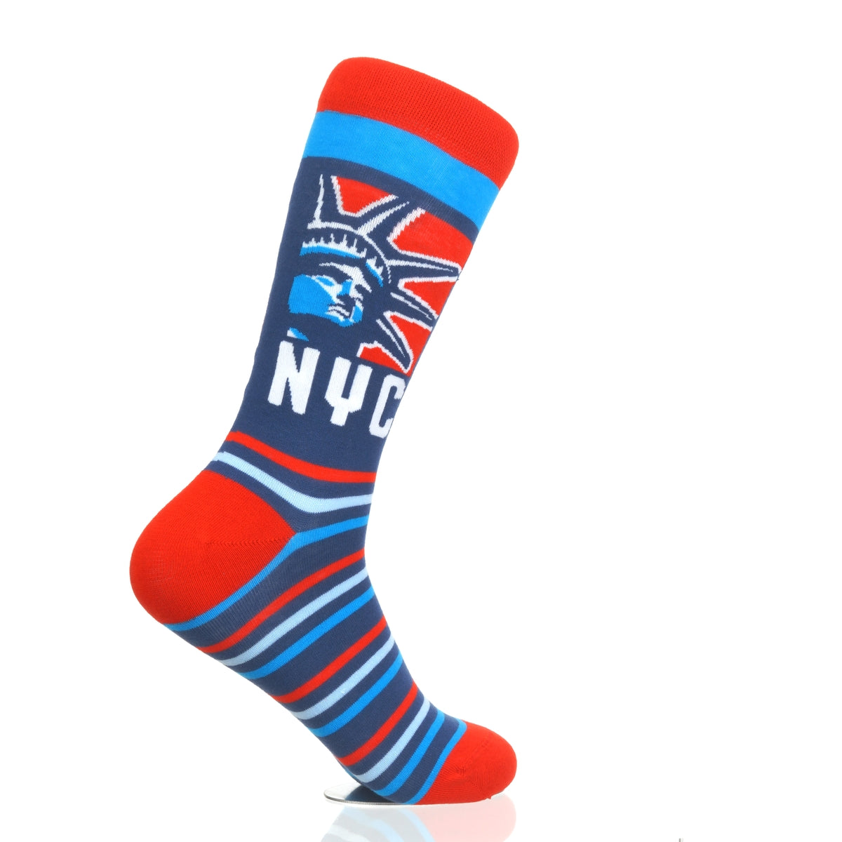 New York Statue Head RedWhiteBlue