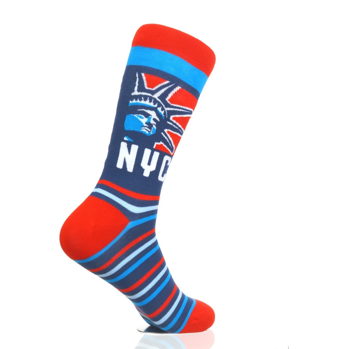 New York Statue Head RedWhiteBlue