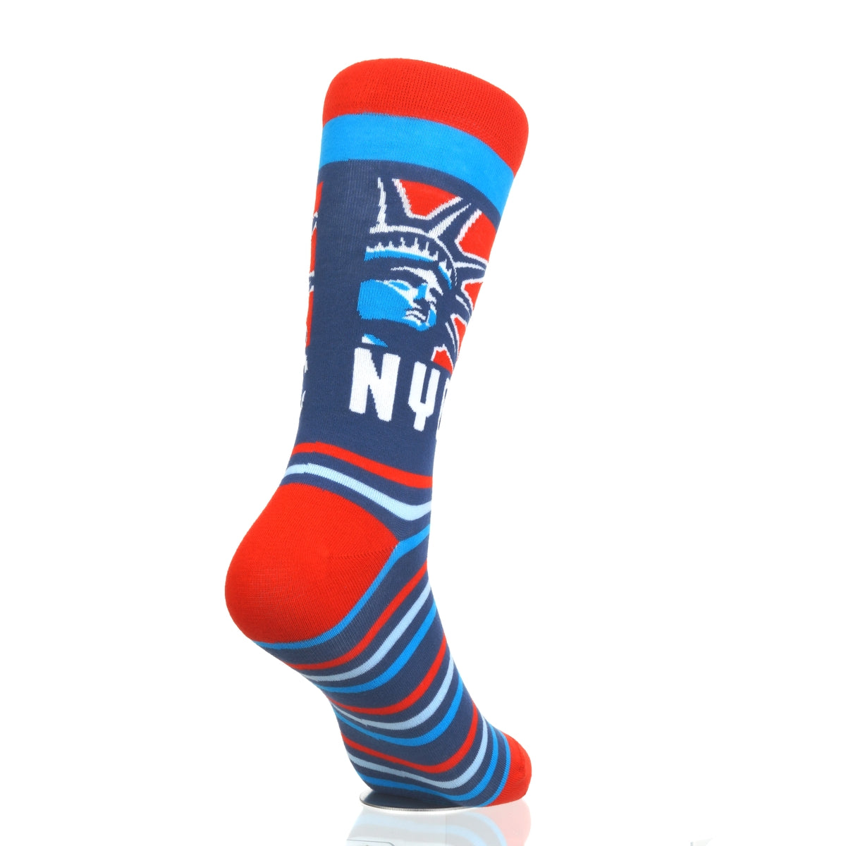 New York Statue Head RedWhiteBlue