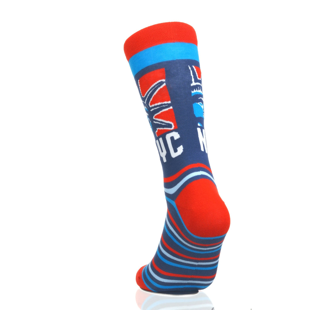 New York Statue Head RedWhiteBlue