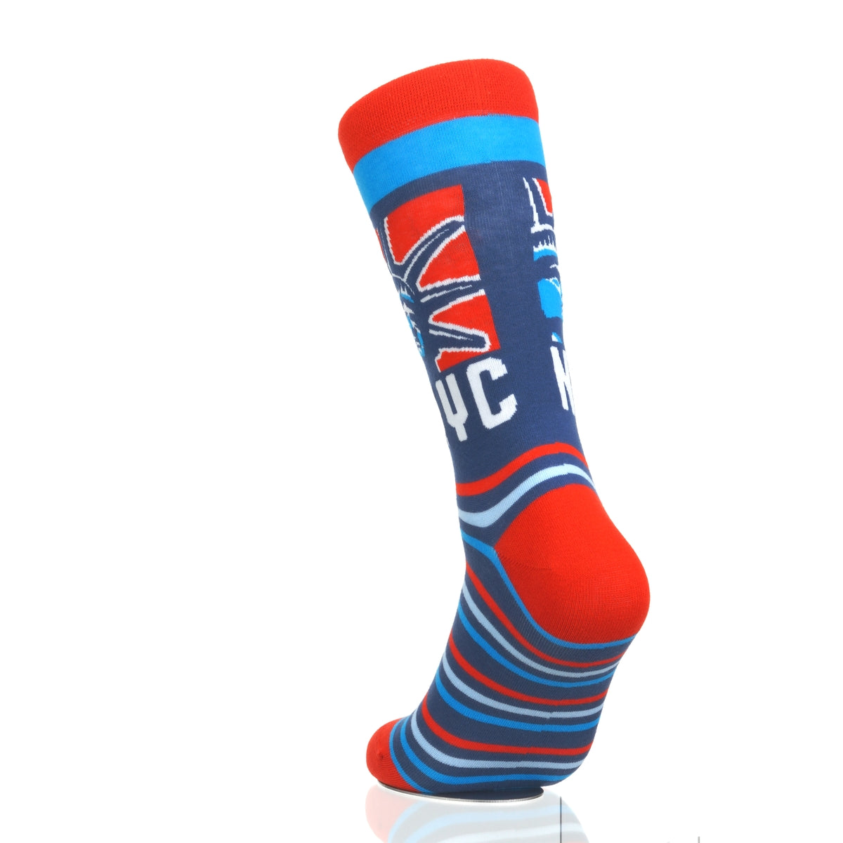 New York Statue Head RedWhiteBlue