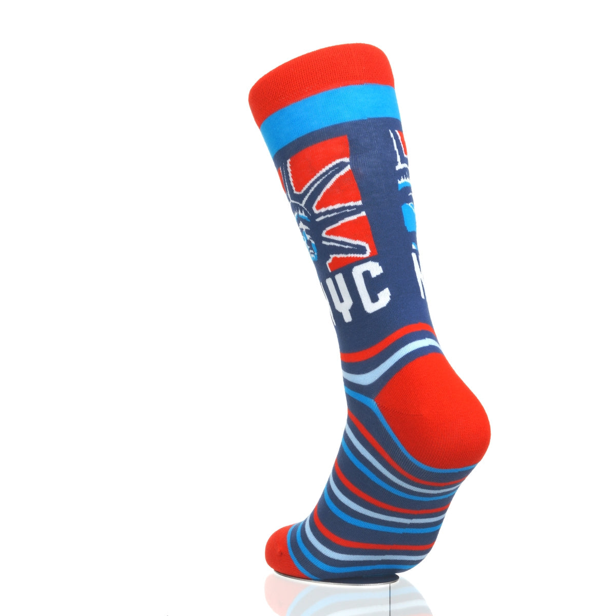 New York Statue Head RedWhiteBlue