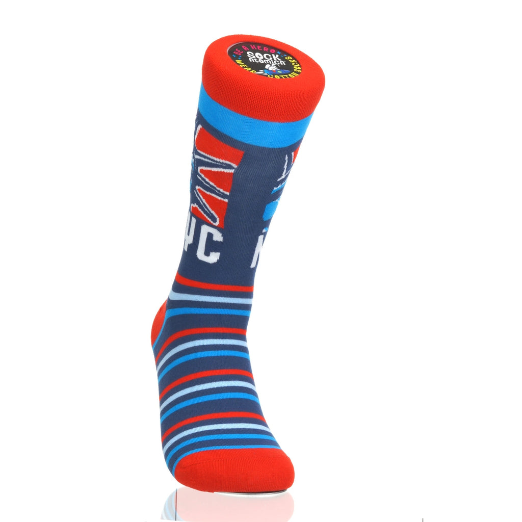 New York Statue Head RedWhiteBlue