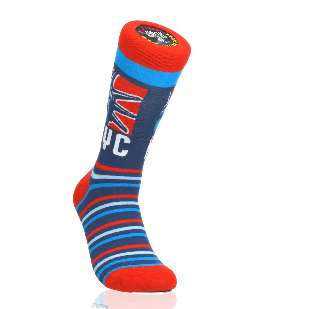 New York Statue Head RedWhiteBlue