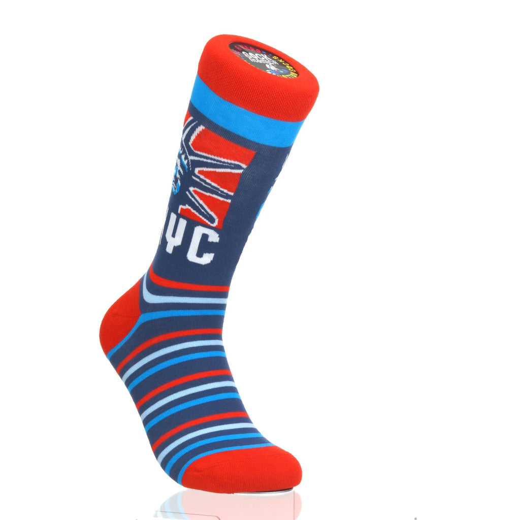 New York Statue Head RedWhiteBlue