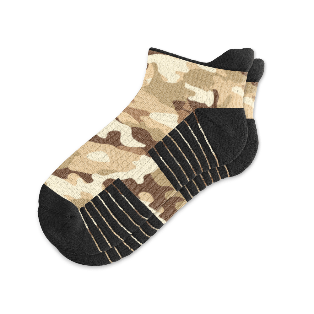 Desert Camo Ankle Compression Socks